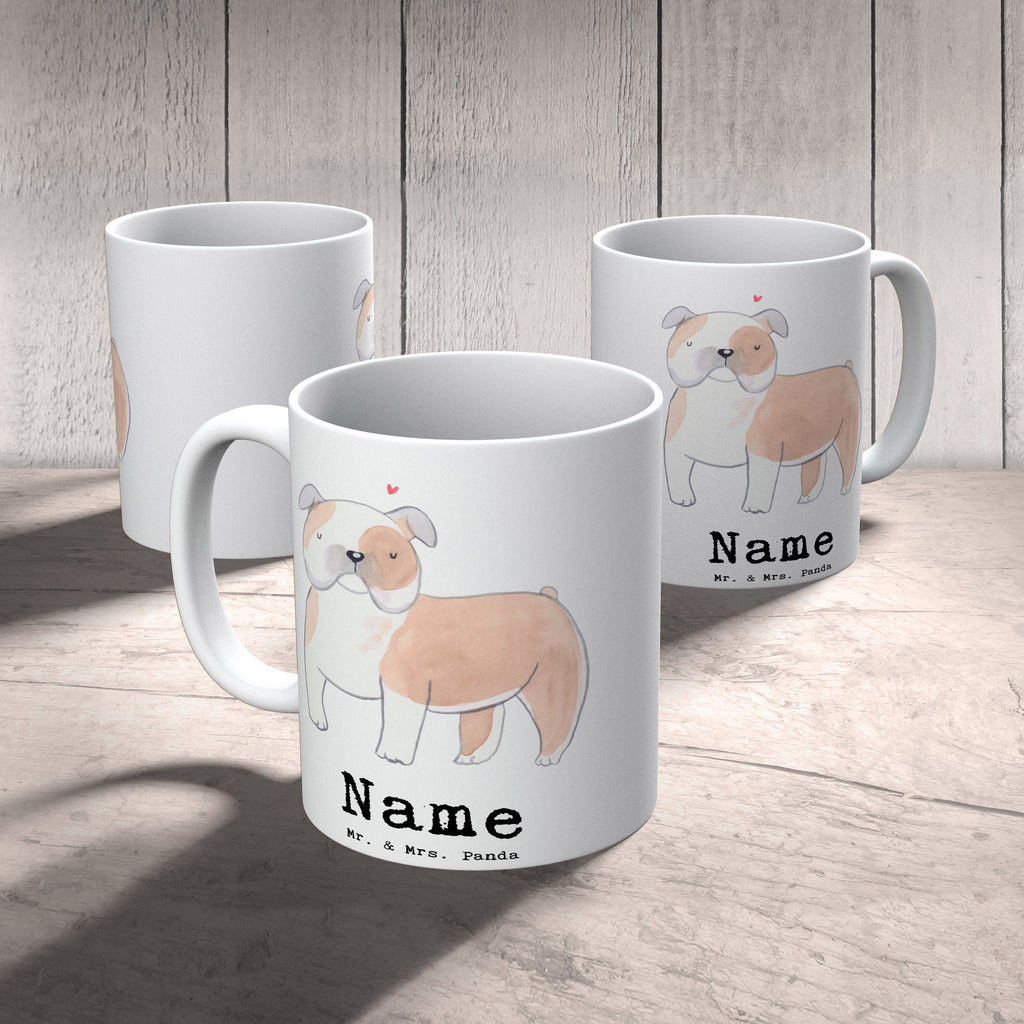 Personalisierte Tasse Englische Bulldogge Lebensretter Personalisierte Tasse, Namenstasse, Wunschname, Personalisiert, Tasse, Namen, Drucken, Tasse mit Namen, Hund, Hunderasse, Rassehund, Hundebesitzer, Geschenk, Tierfreund, Schenken, Welpe, Englische Bulldogge