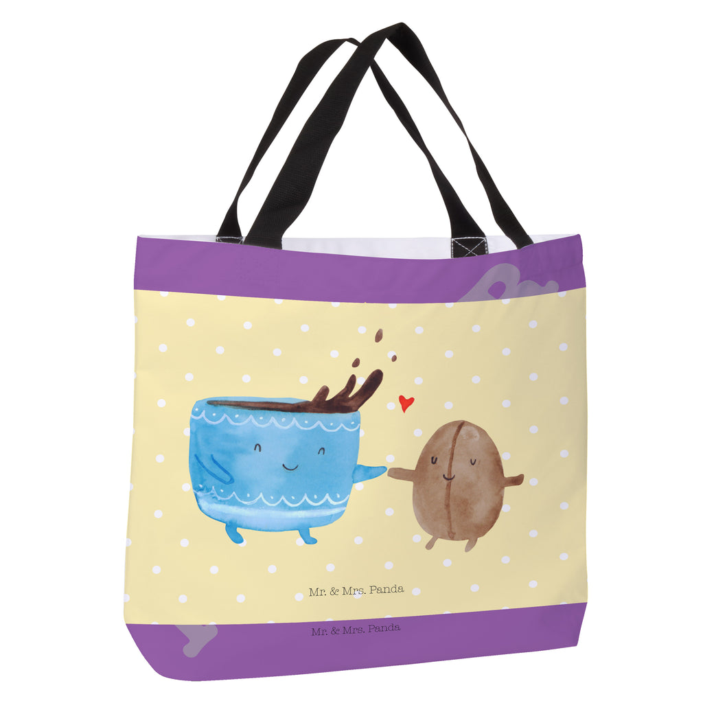 Shopper Kaffee Bohne Beutel, Einkaufstasche, Tasche, Strandtasche, Einkaufsbeutel, Shopper, Schultasche, Freizeittasche, Tragebeutel, Schulbeutel, Alltagstasche, Tiermotive, Gute Laune, lustige Sprüche, Tiere, Kaffee, Kaffeebohne, Genuss, Zufriedenheit, Glück