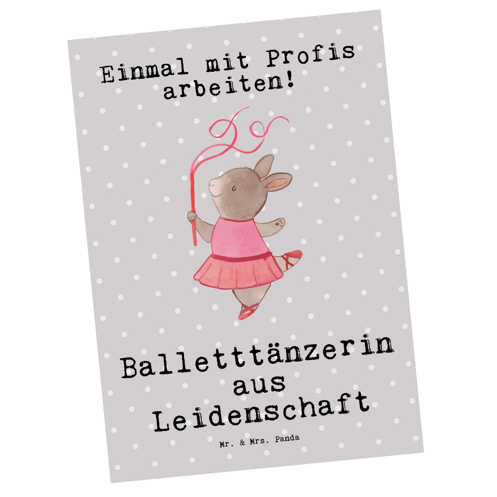 Postkarte Balletttänzerin aus Leidenschaft Postkarte, Karte, Geschenkkarte, Grußkarte, Einladung, Ansichtskarte, Geburtstagskarte, Einladungskarte, Dankeskarte, Ansichtskarten, Einladung Geburtstag, Einladungskarten Geburtstag, Beruf, Ausbildung, Jubiläum, Abschied, Rente, Kollege, Kollegin, Geschenk, Schenken, Arbeitskollege, Mitarbeiter, Firma, Danke, Dankeschön, Balletttänzerin, Ballerina, Ballett, Glücksbringer Auftritt, Ballettaufführung, Ballettunterricht, Ballettstunden