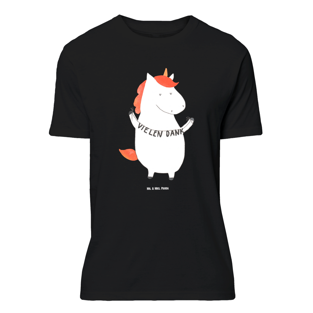 T-Shirt Standard Einhorn Vielen Dank T-Shirt, Shirt, Tshirt, Lustiges T-Shirt, T-Shirt mit Spruch, Party, Junggesellenabschied, Jubiläum, Geburstag, Herrn, Damen, Männer, Frauen, Schlafshirt, Nachthemd, Sprüche, Einhorn, Einhörner, Einhorn Deko, Pegasus, Unicorn, Danke, vielen Dank, Dankeschön, Danksagung