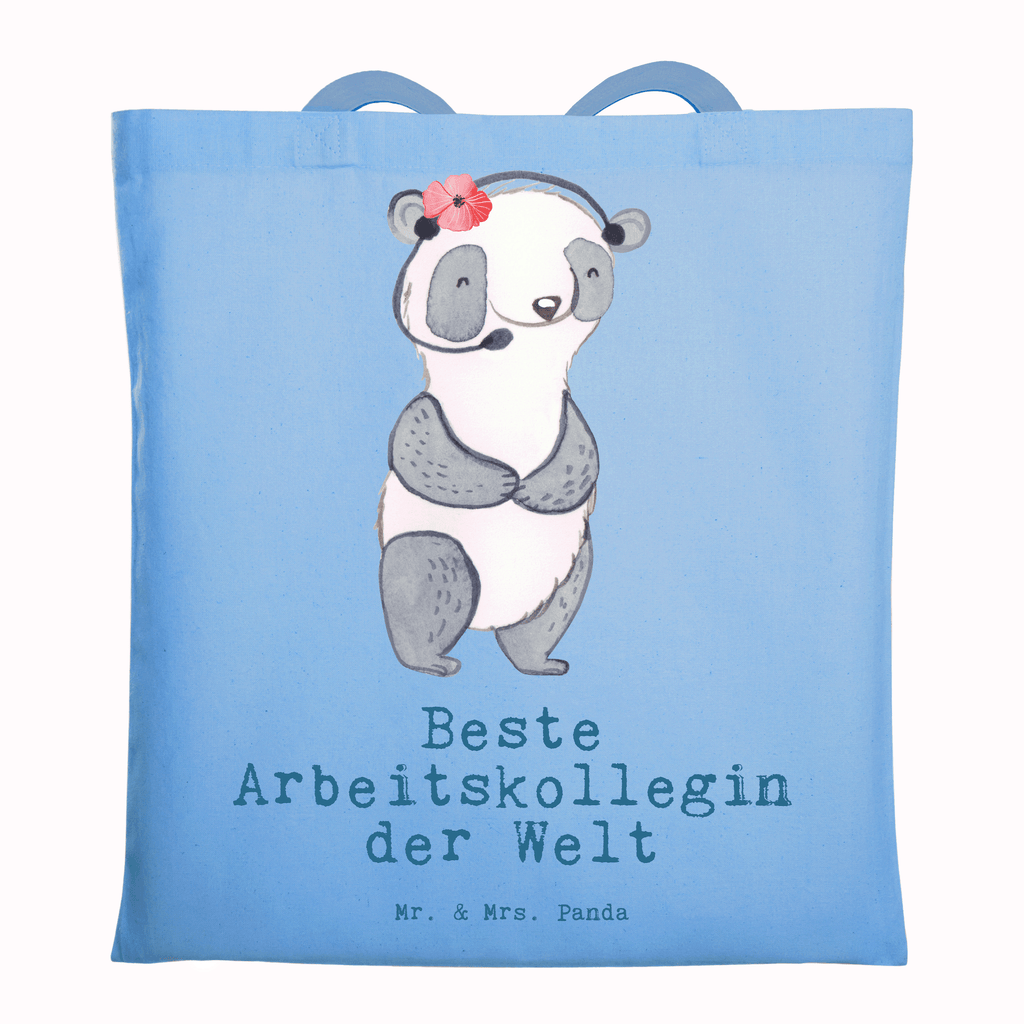 Tragetasche Panda Beste Arbeitskollegin der Welt Beuteltasche, Beutel, Einkaufstasche, Jutebeutel, Stoffbeutel, Tasche, Shopper, Umhängetasche, Strandtasche, Schultertasche, Stofftasche, Tragetasche, Badetasche, Jutetasche, Einkaufstüte, Laptoptasche, für, Dankeschön, Geschenk, Schenken, Geburtstag, Geburtstagsgeschenk, Geschenkidee, Danke, Bedanken, Mitbringsel, Freude machen, Geschenktipp, Arbeitskollegin, Kollegin, Freundin, Büro, Abschiedsgeschenk, Ruhestand, Arbeit, Mitarbeiterin, Berufsgenossin, Beruf