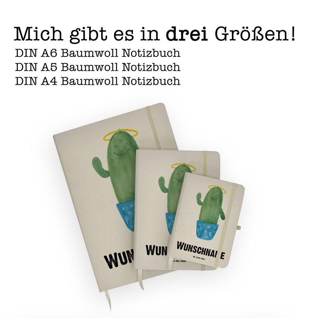 DIN A4 Personalisiertes Notizbuch Kaktus Heilig Personalisiertes Notizbuch, Notizbuch mit Namen, Notizbuch bedrucken, Personalisierung, Namensbuch, Namen, Kaktus, Kakteen, frech, lustig, Kind, Eltern, Familie, Bruder, Schwester, Schwestern, Freundin, Heiligenschein