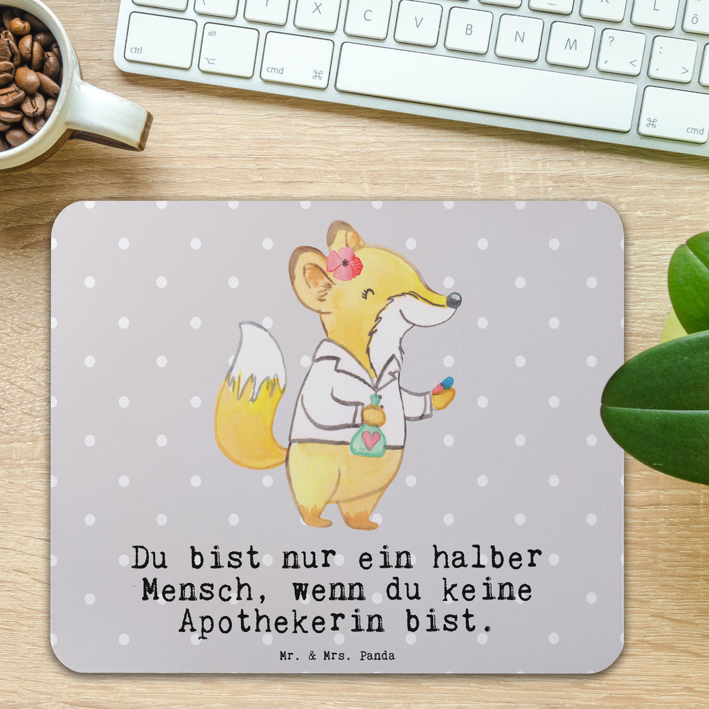 Mauspad Apothekerin mit Herz Mousepad, Computer zubehör, Büroausstattung, PC Zubehör, Arbeitszimmer, Mauspad, Einzigartiges Mauspad, Designer Mauspad, Mausunterlage, Mauspad Büro, Beruf, Ausbildung, Jubiläum, Abschied, Rente, Kollege, Kollegin, Geschenk, Schenken, Arbeitskollege, Mitarbeiter, Firma, Danke, Dankeschön, Apothekerin, Pharmazie, Staatsexamen, Approbation, Eröffnung Apotheke