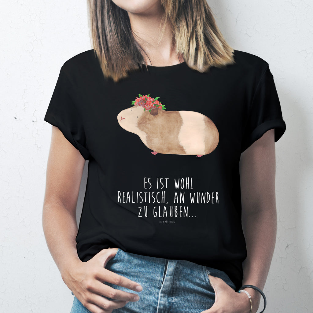 T-Shirt Standard Meerschweinchen weise T-Shirt, Shirt, Tshirt, Lustiges T-Shirt, T-Shirt mit Spruch, Party, Junggesellenabschied, Jubiläum, Geburstag, Herrn, Damen, Männer, Frauen, Schlafshirt, Nachthemd, Sprüche, Tiermotive, Gute Laune, lustige Sprüche, Tiere, Meerschweinchen, Meerie, Meeries, Wunder, Blumenkind, Realität, Spruch, Weisheit, Motivation, Wunderland