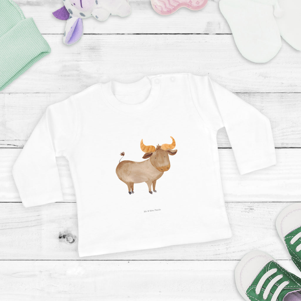 Baby Longsleeve Sternzeichen Stier Mädchen, Jungen, Baby, Langarm, Bio, Kleidung, Longsleeve, Tierkreiszeichen, Sternzeichen, Horoskop, Astrologie, Aszendent, Stier, Stier Geschenk, Stier Sternzeichen, Geschenk Mai, Geschenk April, Geburtstag Mai, Geburtstag April, Rind, Ochse