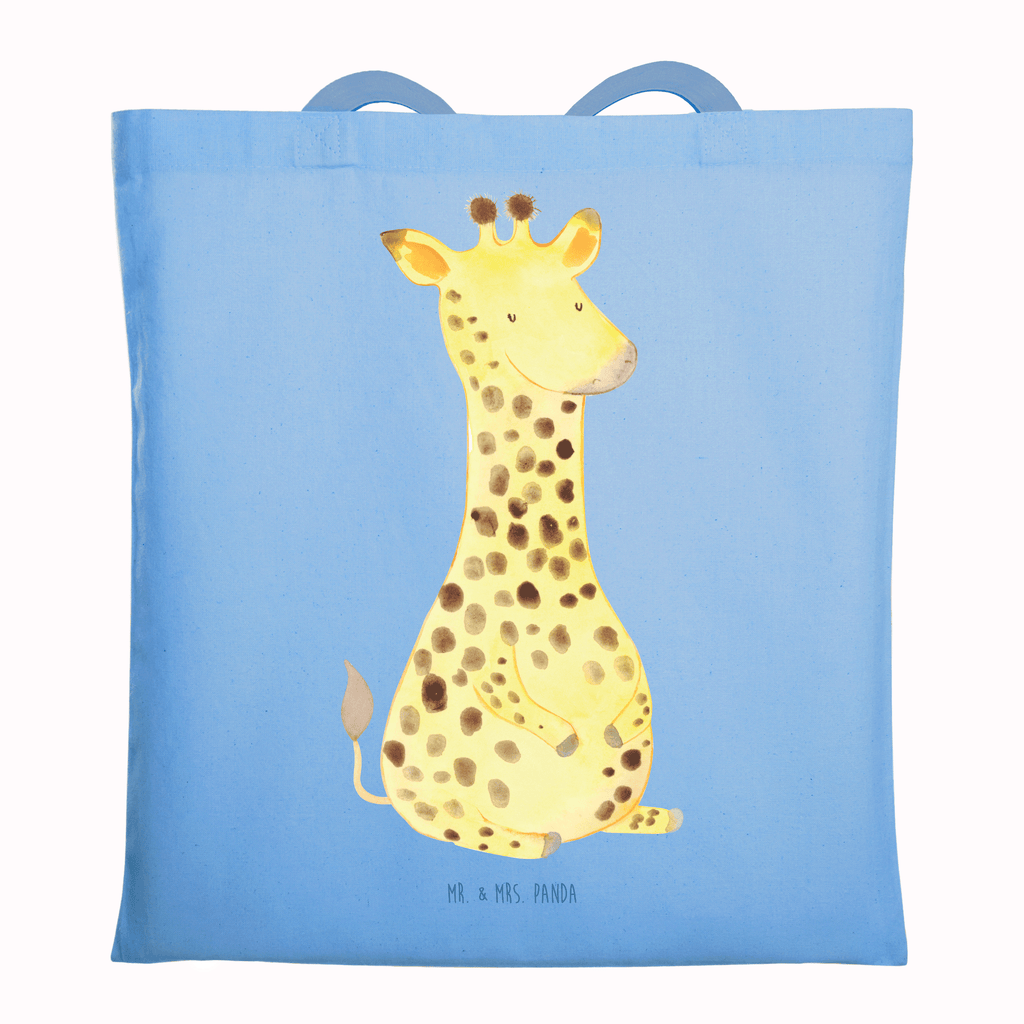 Tragetasche Giraffe Zufrieden Beuteltasche, Beutel, Einkaufstasche, Jutebeutel, Stoffbeutel, Tasche, Shopper, Umhängetasche, Strandtasche, Schultertasche, Stofftasche, Tragetasche, Badetasche, Jutetasche, Einkaufstüte, Laptoptasche, Afrika, Wildtiere, Giraffe, Zufrieden, Glück, Abenteuer