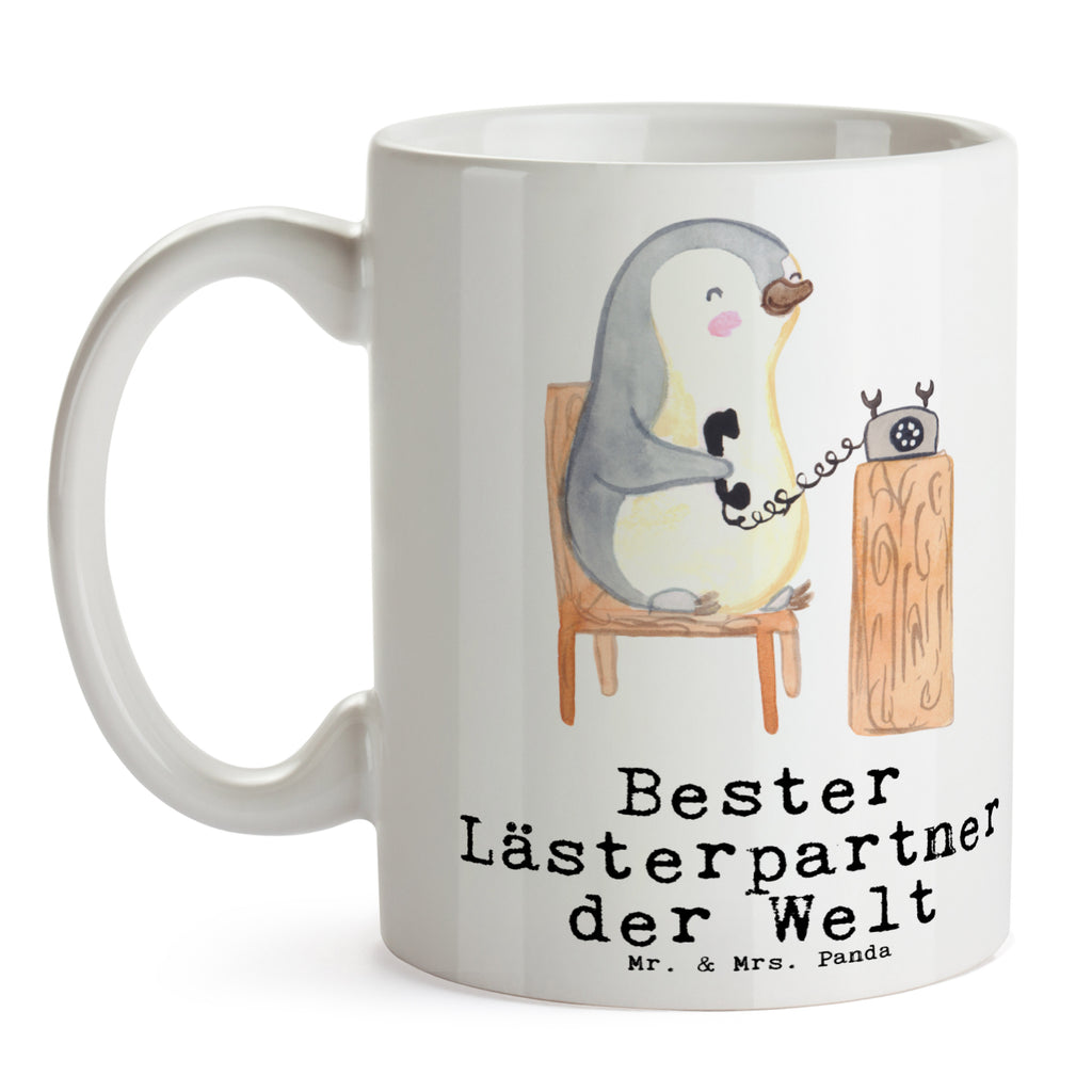 Tasse Pinguin Bester Lästerpartner der Welt Tasse, Kaffeetasse, Teetasse, Becher, Kaffeebecher, Teebecher, Keramiktasse, Porzellantasse, Büro Tasse, Geschenk Tasse, Tasse Sprüche, Tasse Motive, Kaffeetassen, Tasse bedrucken, Designer Tasse, Cappuccino Tassen, Schöne Teetassen, für, Dankeschön, Geschenk, Schenken, Geburtstag, Geburtstagsgeschenk, Geschenkidee, Danke, Bedanken, Mitbringsel, Freude machen, Geschenktipp, Lästerpartner, Lesterpartner, lestern, Lästerschwester, Lästern, beste Freundin, Freundin, Spaß, bff