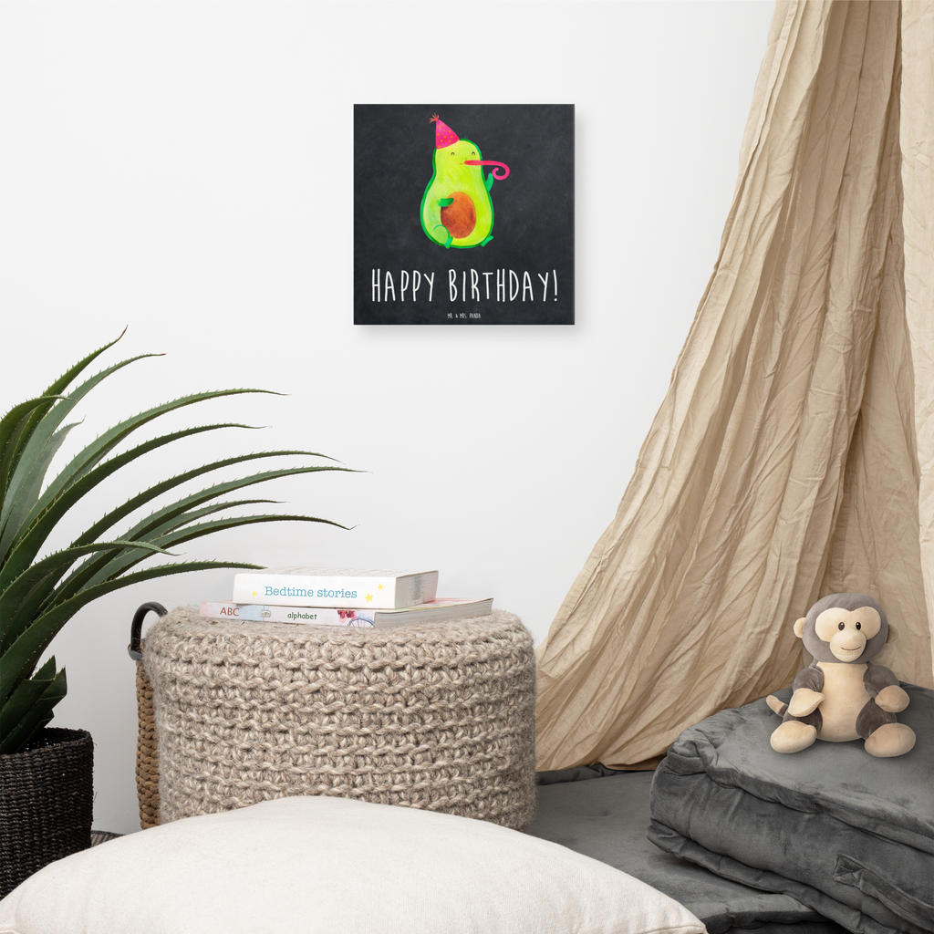 Leinwand Bild Avocado Birthday Leinwand, Bild, Kunstdruck, Wanddeko, Dekoration, Avocado, Veggie, Vegan, Gesund