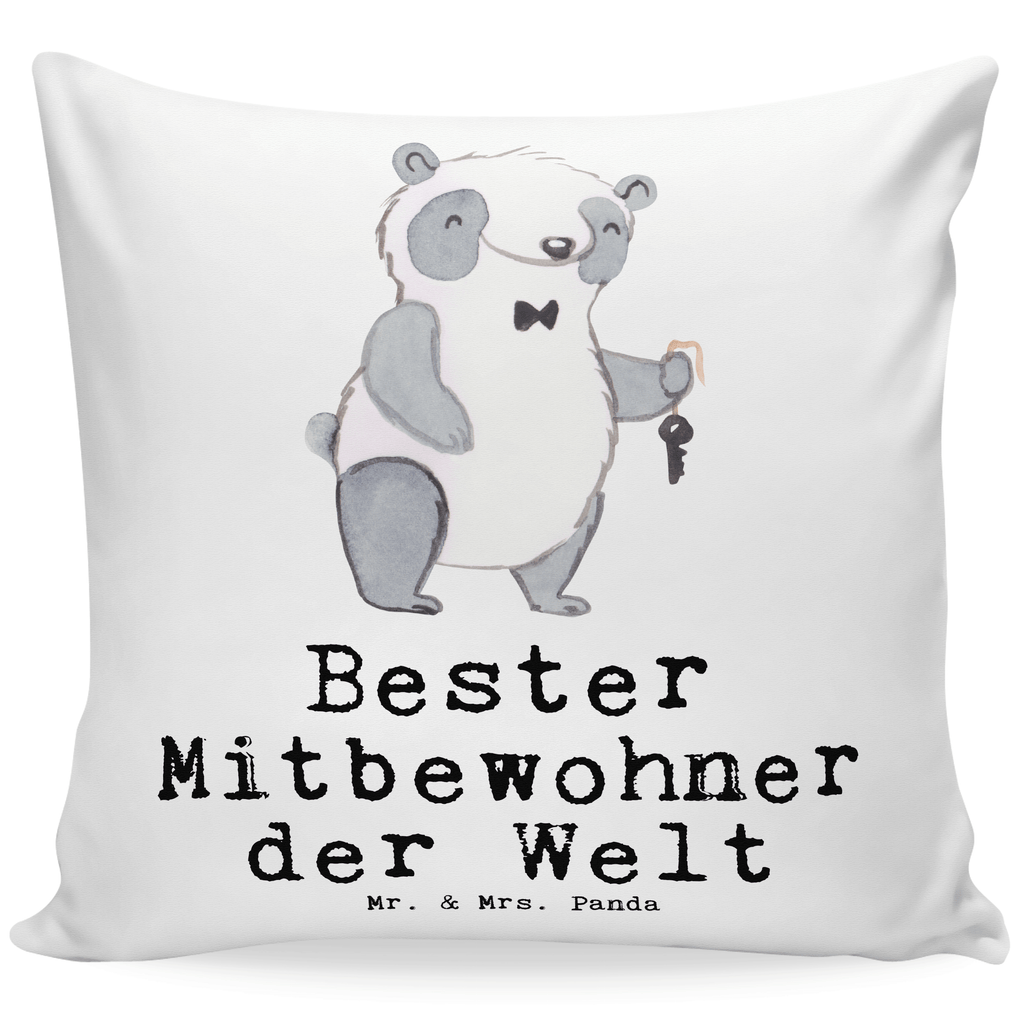 40x40 Kissen Panda Bester Mitbewohner der Welt Kissenhülle, Kopfkissen, Sofakissen, Dekokissen, Motivkissen, sofakissen, sitzkissen, Kissen, Kissenbezüge, Kissenbezug 40x40, Kissen 40x40, Kissenhülle 40x40, Zierkissen, Couchkissen, Dekokissen Sofa, Sofakissen 40x40, Dekokissen 40x40, Kopfkissen 40x40, Kissen 40x40 Waschbar, für, Dankeschön, Geschenk, Schenken, Geburtstag, Geburtstagsgeschenk, Geschenkidee, Danke, Bedanken, Mitbringsel, Freude machen, Geschenktipp, Mitbewohner, WG, Zimmernachbar, Wohngemeinschaft, WG-Bewohner, Zimmerkollege, Zimmergenosse, Stubenkamerad