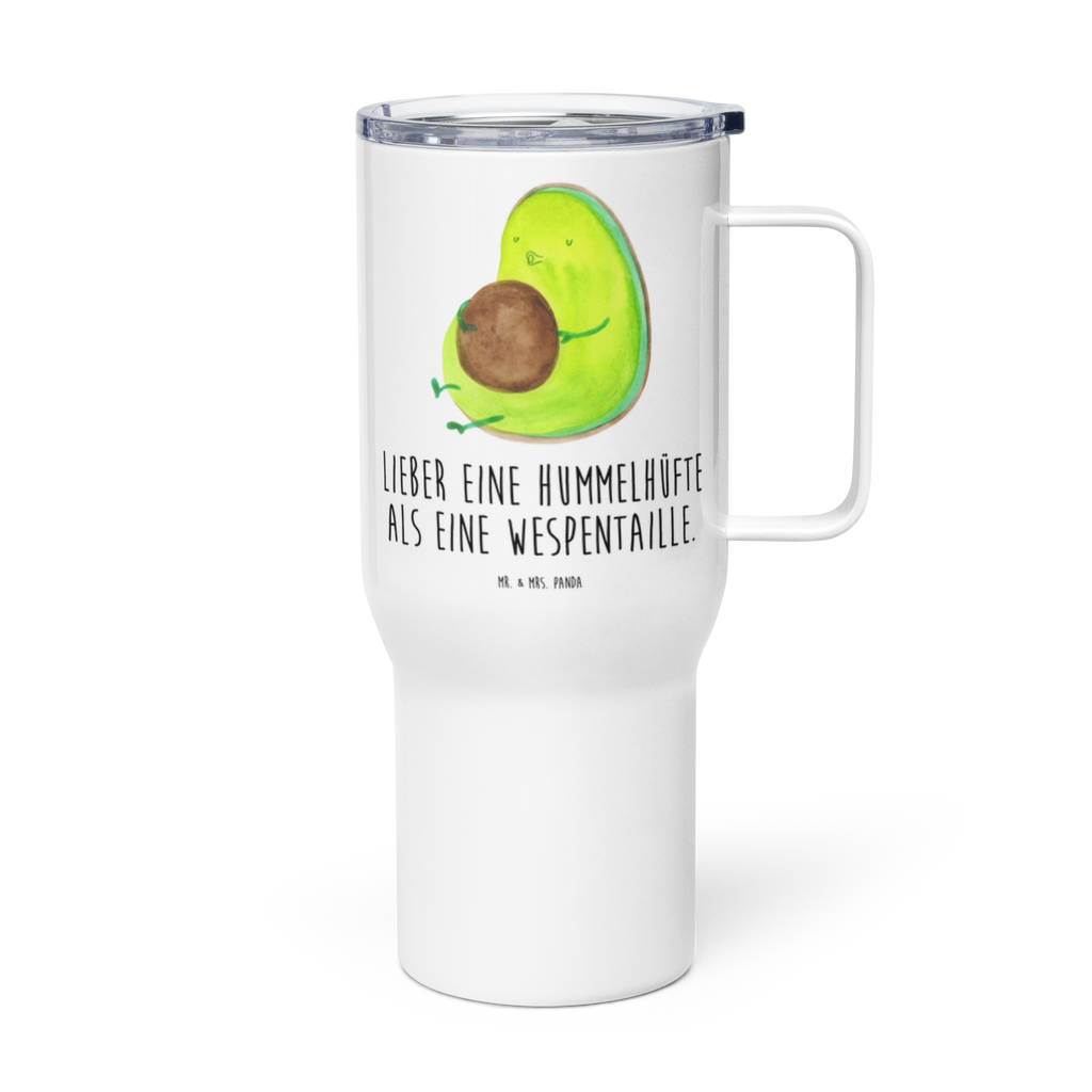 XXL Thermobecher Avocado Pfeifen Thermobecher, XL Thermobecher, Reisebecher, XL Reisetasse, Großer Thermobecher, Autobecher, Jumbo Becher, Avocado, Veggie, Vegan, Gesund, Diät, Abnehmen, Ernährung, dick sein, Pummelfee