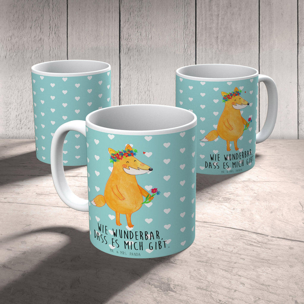 Tasse Fuchs Blumen Tasse, Kaffeetasse, Teetasse, Becher, Kaffeebecher, Teebecher, Keramiktasse, Porzellantasse, Büro Tasse, Geschenk Tasse, Tasse Sprüche, Tasse Motive, Kaffeetassen, Tasse bedrucken, Designer Tasse, Cappuccino Tassen, Schöne Teetassen, Fuchs, Füchse, Fox, Liebe, Freundin, Fuchsmädchen, Blumenmädchen, Freundinnen, Liebesbeweis, Blume, Blumen, Motivation, Freude, ich, mich, Selbstliebe