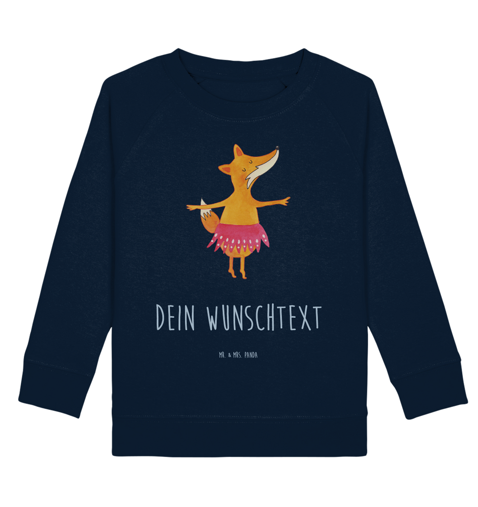 Personalisierter Kinder Pullover Fuchs Ballerina Personalisierter Kinder Pullover, Personalisiertes Kinder Sweatshirt, Jungen, Mädchen, Fuchs, Fuchs Spruch, Füchse, Füchsin, Ballerina, Ballett, Tänzerin, Tanzen, Party, Einladung, Geburtstag