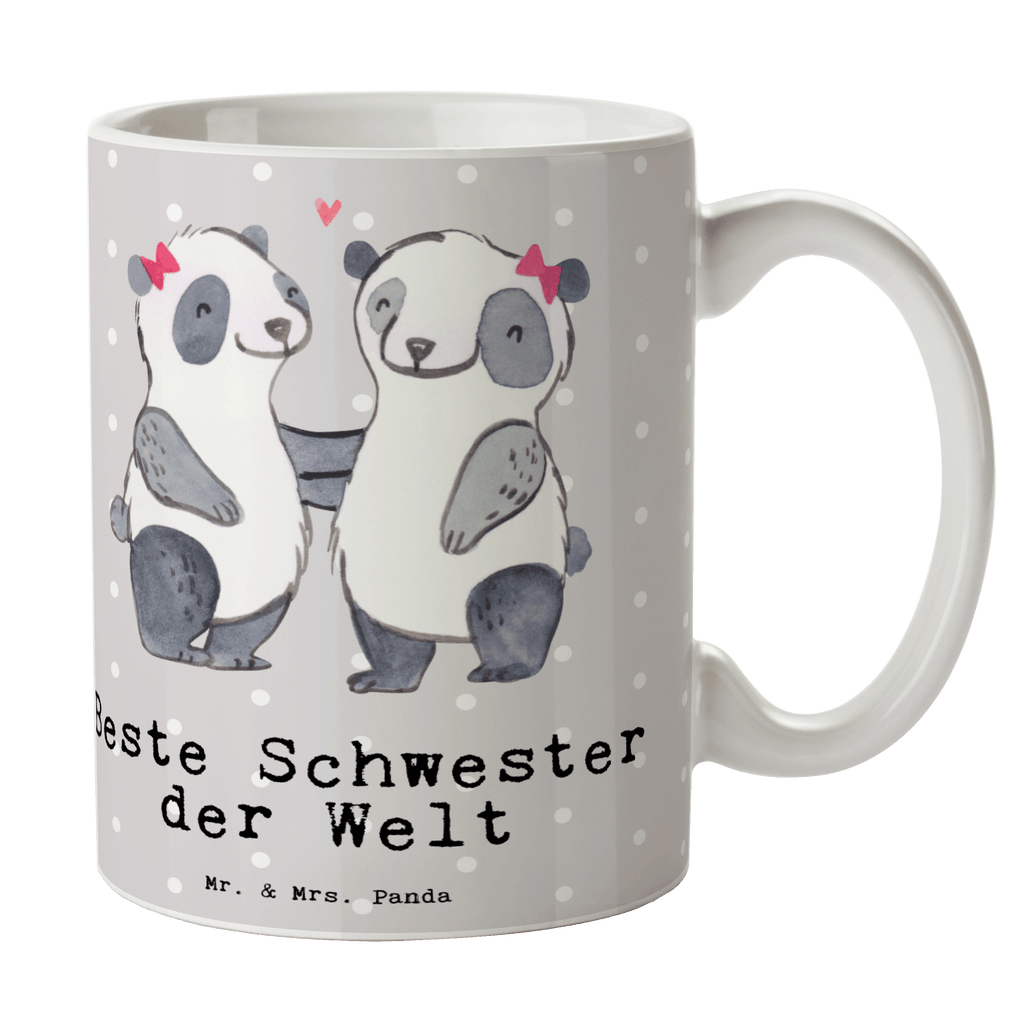 Tasse Panda Beste Schwester der Welt Tasse, Kaffeetasse, Teetasse, Becher, Kaffeebecher, Teebecher, Keramiktasse, Porzellantasse, Büro Tasse, Geschenk Tasse, Tasse Sprüche, Tasse Motive, Kaffeetassen, Tasse bedrucken, Designer Tasse, Cappuccino Tassen, Schöne Teetassen, für, Dankeschön, Geschenk, Schenken, Geburtstag, Geburtstagsgeschenk, Geschenkidee, Danke, Bedanken, Mitbringsel, Freude machen, Geschenktipp, Schwestern, Schwester, Geschwister, Schwesterherz, Sister, Familie, Kleinigkeit, Beste, Tochter, Liebe, Kinder