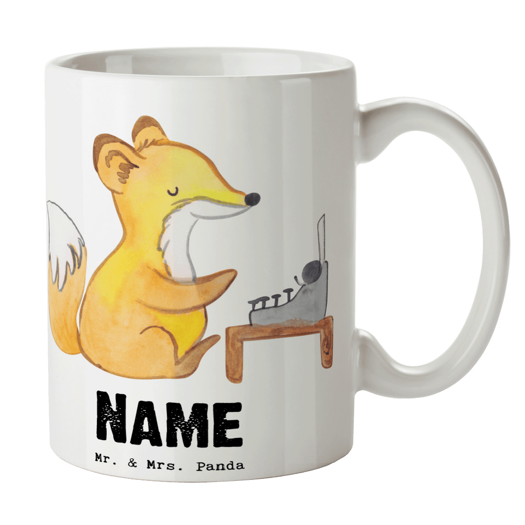 Personalisierte Tasse Autor mit Herz Personalisierte Tasse, Namenstasse, Wunschname, Personalisiert, Tasse, Namen, Drucken, Tasse mit Namen, Beruf, Ausbildung, Jubiläum, Abschied, Rente, Kollege, Kollegin, Geschenk, Schenken, Arbeitskollege, Mitarbeiter, Firma, Danke, Dankeschön, Autor, Buchveröffentlichung, Schriftsteller, Verlag, Geschichtenschreiber, Hobbyautor