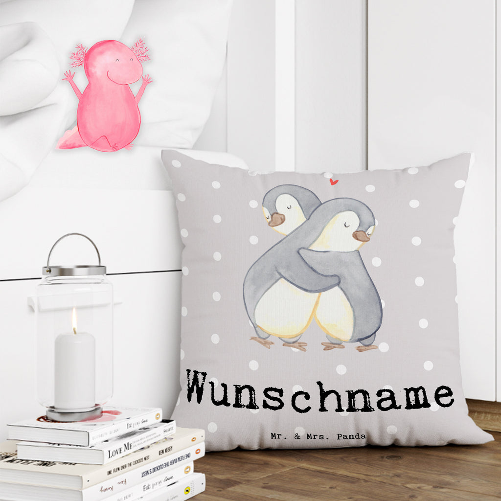 Personalisiertes Kissen Pinguin Bestes Schätzelein der Welt Kissen, personalisiert, Name, Wunschname, bedrucken, Kopfkissen, für, Dankeschön, Geschenk, Schenken, Geburtstag, Geburtstagsgeschenk, Geschenkidee, Danke, Bedanken, Mitbringsel, Freude machen, Geschenktipp, Schätzelein, Schätzchen, Schatz, Schatzi, Ehemann, Ehefrau, Freundin, Freund, Frau, Mann, Kosename, Hochzeitstag