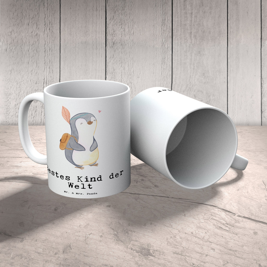 Tasse Pinguin Bestes Kind der Welt Tasse, Kaffeetasse, Teetasse, Becher, Kaffeebecher, Teebecher, Keramiktasse, Porzellantasse, Büro Tasse, Geschenk Tasse, Tasse Sprüche, Tasse Motive, Kaffeetassen, Tasse bedrucken, Designer Tasse, Cappuccino Tassen, Schöne Teetassen, für, Dankeschön, Geschenk, Schenken, Geburtstag, Geburtstagsgeschenk, Geschenkidee, Danke, Bedanken, Mitbringsel, Freude machen, Geschenktipp, Kinder, Kind, Kid, Kids, Kiddy, Bestes, Tochter, Sohn, Nachwuchs, Geburt, Liebling, Taufe