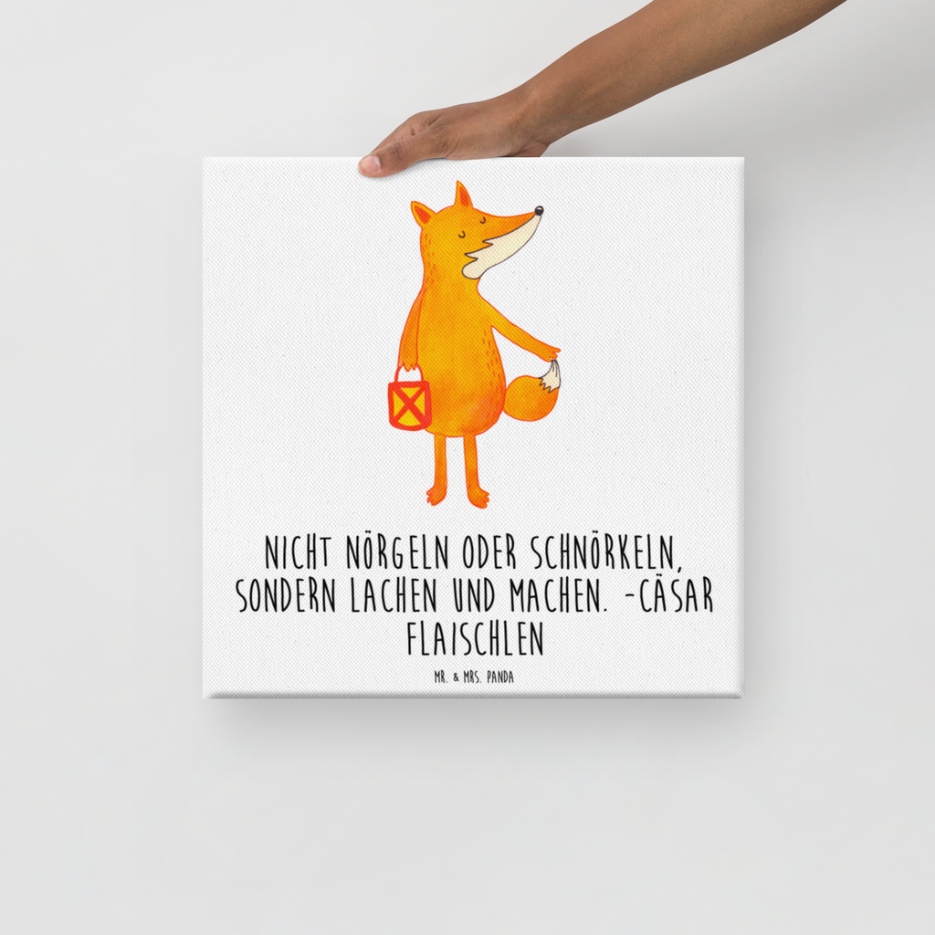 Leinwand Bild Fuchs Laterne Leinwand, Bild, Kunstdruck, Wanddeko, Dekoration, Fuchs, Füchse, Spruch trösten, Liebeskummer Spruch, Laterne, Sankt Martin, Laternenumzug, Aufmuntern, Cäsar Otto Hugo Flaischlen