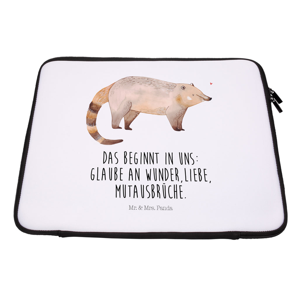 Notebook Tasche Nasenbär Notebook Tasche, Laptop, Computertasche, Tasche, Notebook-Tasche, Notebook-Reisehülle, Notebook Schutz, Tiermotive, Gute Laune, lustige Sprüche, Tiere, Nasenbär, Nasenbären, Rüsselbär, Bär