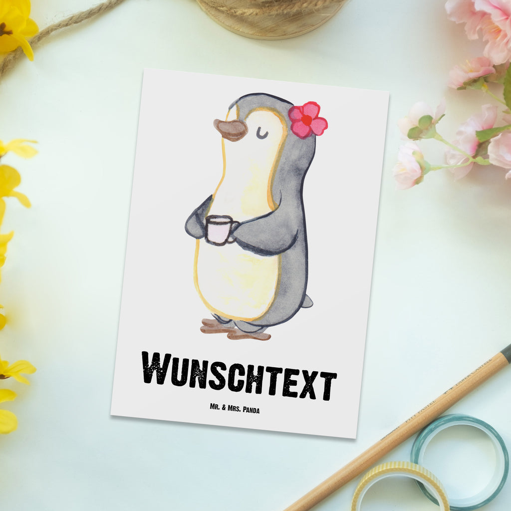 Personalisierte Postkarte Pinguin Beste Schwiegermutter der Welt Postkarte mit Namen, Postkarte bedrucken, Postkarte mit Wunschtext, Postkarte personalisierbar, Geschenkkarte mit Namen, Grußkarte mit Namen, Karte mit Namen, Einladung mit Namen, Ansichtskarte mit Namen, Geschenkkarte mit Wunschtext, Grußkarte mit Wunschtext, Karte mit Wunschtext, Einladung mit Wunschtext, Ansichtskarte mit Wunschtext, für, Dankeschön, Geschenk, Schenken, Geburtstag, Geburtstagsgeschenk, Geschenkidee, Danke, Bedanken, Mitbringsel, Freude machen, Geschenktipp, Schwiegermutter, Schwiegermama, Schwiegereltern, Mama, Mutter, Mutter des Ehepartners, angeheiratet