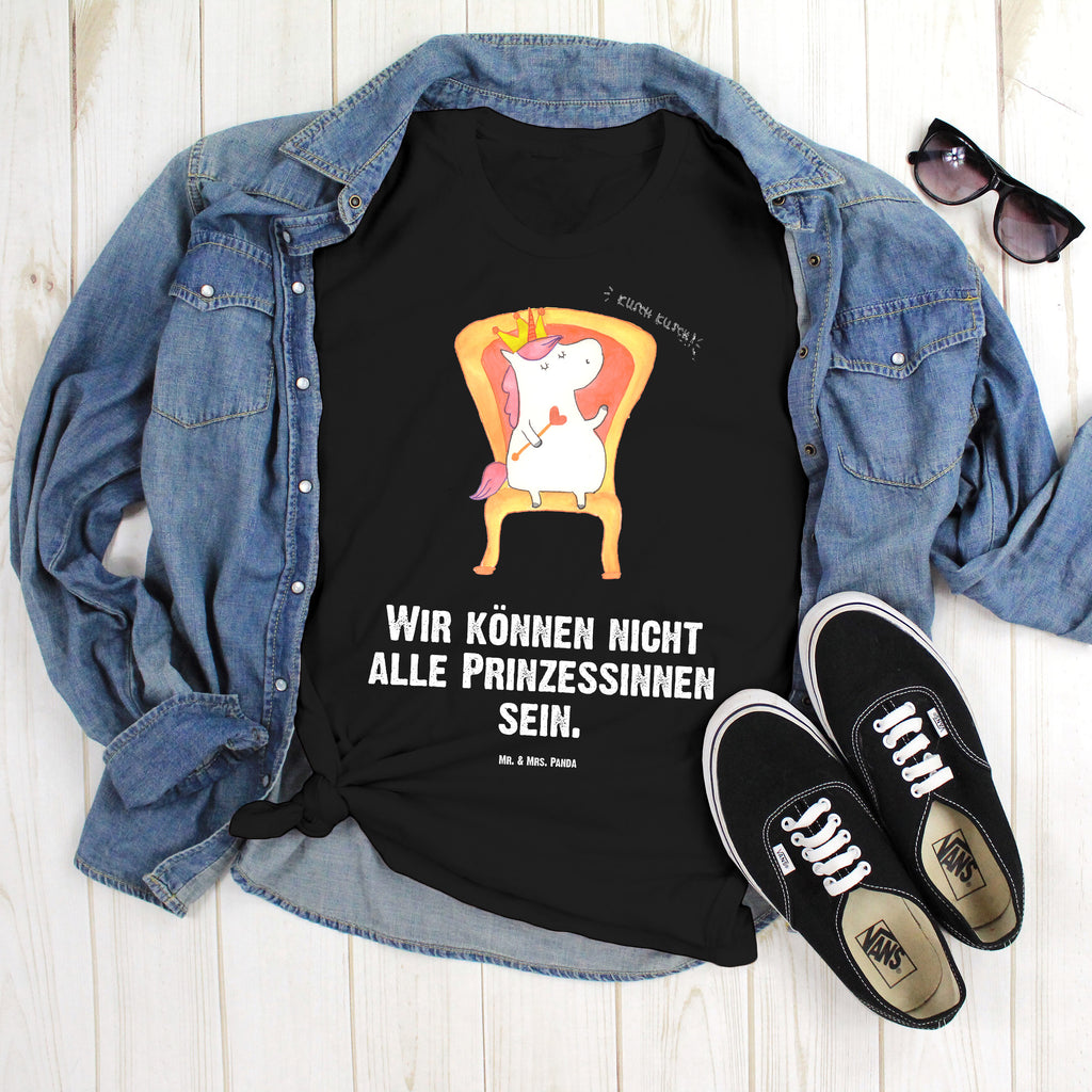 T-Shirt Standard Einhorn König T-Shirt, Shirt, Tshirt, Lustiges T-Shirt, T-Shirt mit Spruch, Party, Junggesellenabschied, Jubiläum, Geburstag, Herrn, Damen, Männer, Frauen, Schlafshirt, Nachthemd, Sprüche, Einhorn, Einhörner, Einhorn Deko, Pegasus, Unicorn, König, Präsident, Bundeskanzler, Herrscher, Kaiser, Prinzessin, Krone