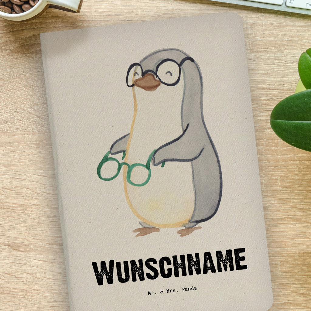 DIN A4 Personalisiertes Notizbuch Augenoptiker mit Herz Personalisiertes Notizbuch, Notizbuch mit Namen, Notizbuch bedrucken, Personalisierung, Namensbuch, Namen, Beruf, Ausbildung, Jubiläum, Abschied, Rente, Kollege, Kollegin, Geschenk, Schenken, Arbeitskollege, Mitarbeiter, Firma, Danke, Dankeschön, Augenoptiker, Optiker, Augenarzt, Optometrist, Brillenverkäufer, Brillengeschäft, Eröffnung