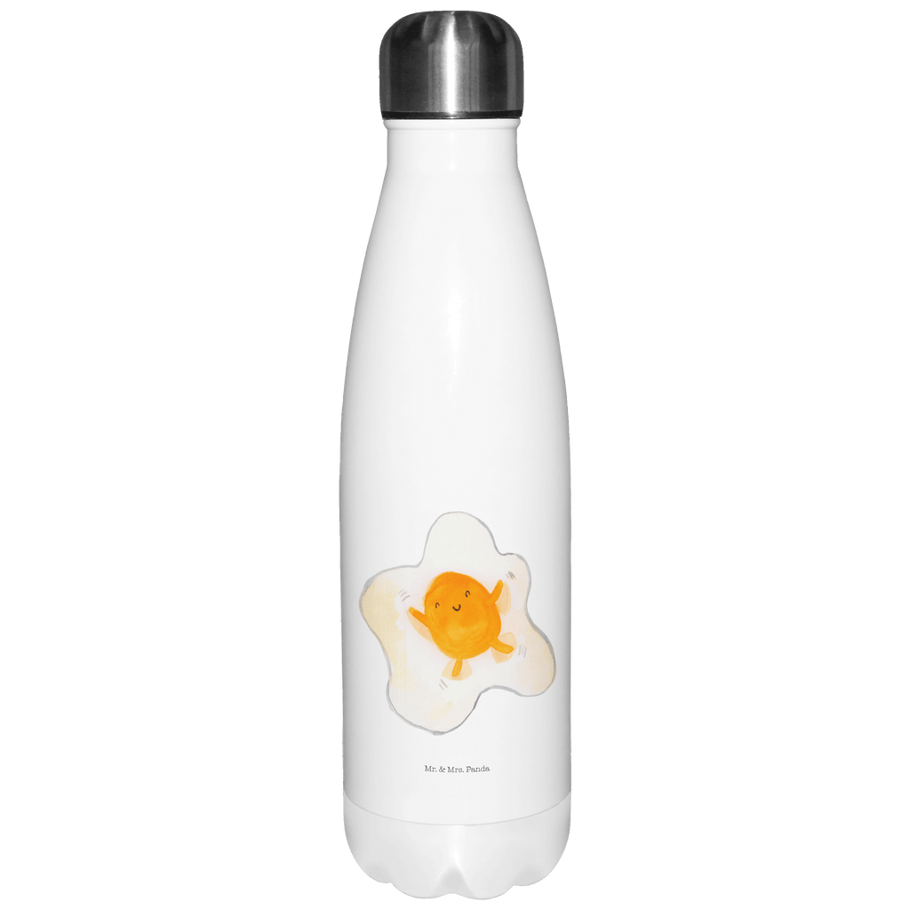 Thermosflasche Spiegelei Isolierflasche, Thermoflasche, Trinkflasche, Thermos, Edelstahl, Tiermotive, Gute Laune, lustige Sprüche, Tiere, Ei, Spiegelei, Schön, Tag, Glücklich, Liebe