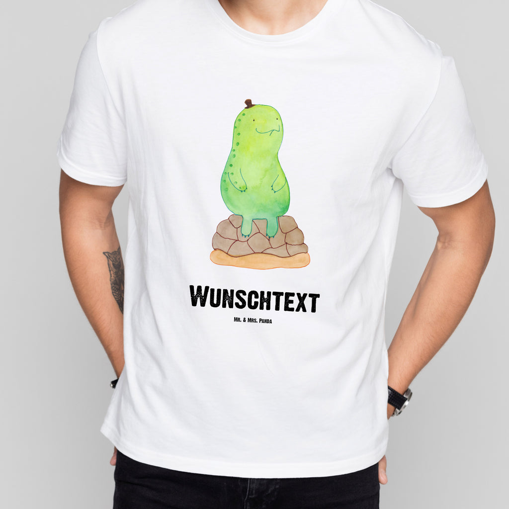 Personalisiertes T-Shirt Schildkröte pausiert T-Shirt Personalisiert, T-Shirt mit Namen, T-Shirt mit Aufruck, Männer, Frauen, Wunschtext, Bedrucken, Schildkröte, Achtsamkeit, Entschleunigen, achtsam