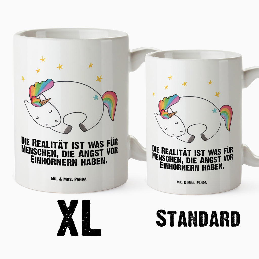 XL Tasse Einhorn Nacht XL Tasse, Große Tasse, Grosse Kaffeetasse, XL Becher, XL Teetasse, spülmaschinenfest, Jumbo Tasse, Groß, Einhorn, Einhörner, Einhorn Deko, Pegasus, Unicorn, Träume, Traum, unicorn, Realität, Menschen, Geschenk, Ruhe, Freundin