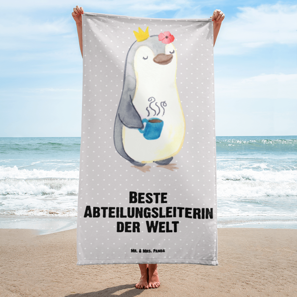 XL Badehandtuch Pinguin Beste Abteilungsleiterin der Welt Handtuch, Badetuch, Duschtuch, Strandtuch, Saunatuch, für, Dankeschön, Geschenk, Schenken, Geburtstag, Geburtstagsgeschenk, Geschenkidee, Danke, Bedanken, Mitbringsel, Freude machen, Geschenktipp, Abteilungsleiterin, Leiterin, Geschäftsführerin, Vorgesetzte, Kollegin, Arbeit, Büro, Abschiedsgeschenk, Ruhestand, Abschied, Chefin, Ehrung, Anerkennung, Würdigung, Abteilungsvorstand, Beste Abteilungsleiterin, Auszeichnung, Geschäftsleiterin, Managerin