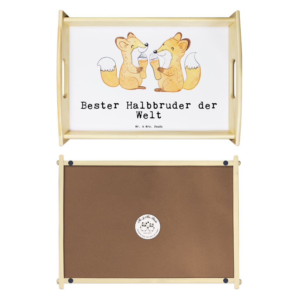 Serviertablett Fuchs Bester Halbbruder der Welt Serviertablett, Tablett, Holztablett, Küchentablett, Dekotablett, Frühstückstablett, für, Dankeschön, Geschenk, Schenken, Geburtstag, Geburtstagsgeschenk, Geschenkidee, Danke, Bedanken, Mitbringsel, Freude machen, Geschenktipp, Halbbruder, Stiefbruder, Stief, Stiefgeschwister, Bruder, Brudi, Geschwister, Bruderherz, Schwester, Familie, Kleinigkeit, Brother, Bester, Sohn