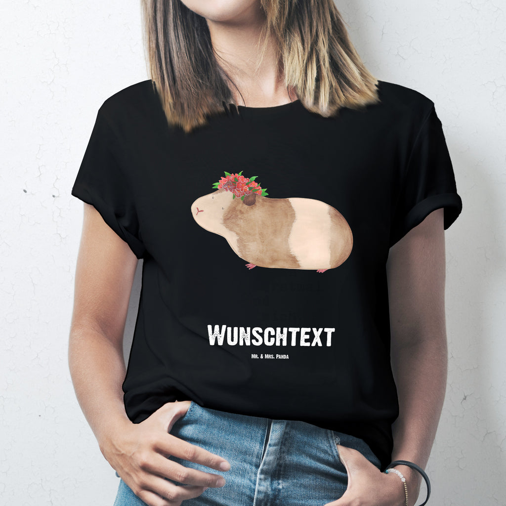 Personalisiertes T-Shirt Meerschweinchen weise T-Shirt Personalisiert, T-Shirt mit Namen, T-Shirt mit Aufruck, Männer, Frauen, Tiermotive, Gute Laune, lustige Sprüche, Tiere, Meerschweinchen, Meerie, Meeries, Wunder, Blumenkind, Realität, Spruch, Weisheit, Motivation, Wunderland