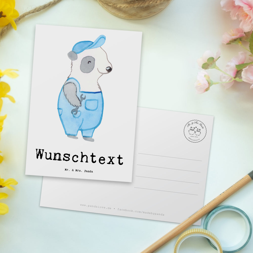 Personalisierte Postkarte Mechatroniker für Kältetechnik mit Herz Postkarte mit Namen, Postkarte bedrucken, Postkarte mit Wunschtext, Postkarte personalisierbar, Geschenkkarte mit Namen, Grußkarte mit Namen, Karte mit Namen, Einladung mit Namen, Ansichtskarte mit Namen, Geschenkkarte mit Wunschtext, Grußkarte mit Wunschtext, Karte mit Wunschtext, Einladung mit Wunschtext, Ansichtskarte mit Wunschtext, Beruf, Ausbildung, Jubiläum, Abschied, Rente, Kollege, Kollegin, Geschenk, Schenken, Arbeitskollege, Mitarbeiter, Firma, Danke, Dankeschön, Mechatroniker für Kältetechnik, Gesellenprüfung