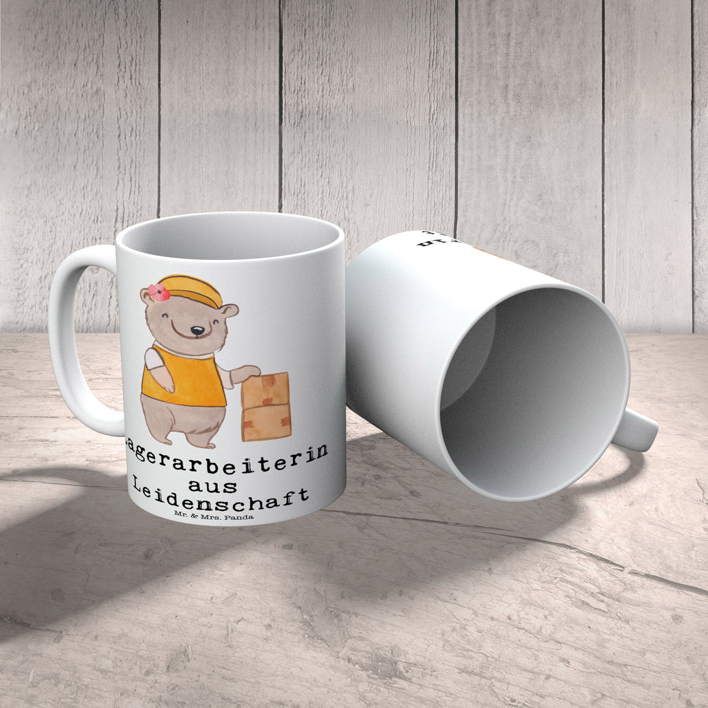 Tasse Lagerarbeiterin aus Leidenschaft Tasse, Kaffeetasse, Teetasse, Becher, Kaffeebecher, Teebecher, Keramiktasse, Porzellantasse, Büro Tasse, Geschenk Tasse, Tasse Sprüche, Tasse Motive, Kaffeetassen, Tasse bedrucken, Designer Tasse, Cappuccino Tassen, Schöne Teetassen, Beruf, Ausbildung, Jubiläum, Abschied, Rente, Kollege, Kollegin, Geschenk, Schenken, Arbeitskollege, Mitarbeiter, Firma, Danke, Dankeschön, Lagerarbeiterin, Fachlageristin, Lageristin, Lagerverwalterin