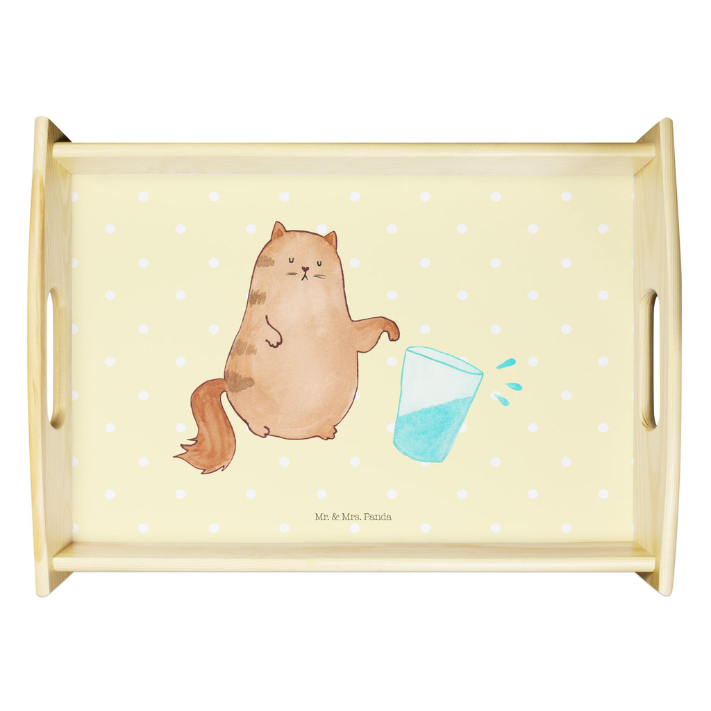 Serviertablett Katze Wasserglas Tablett, Holztablett, Küchentablett, Dekotablett, Frühstückstablett, Katze, Katzenmotiv, Katzenfan, Katzendeko, Katzenfreund, Katzenliebhaber, Katzenprodukte, Katzenartikel, Katzenaccessoires, Katzensouvenirs, Katzenliebhaberprodukte, Katzenmotive, Katzen, Kater, Mietze, Cat, Cats, Katzenhalter, Katzenbesitzerin, Haustier, Wasser, Glas