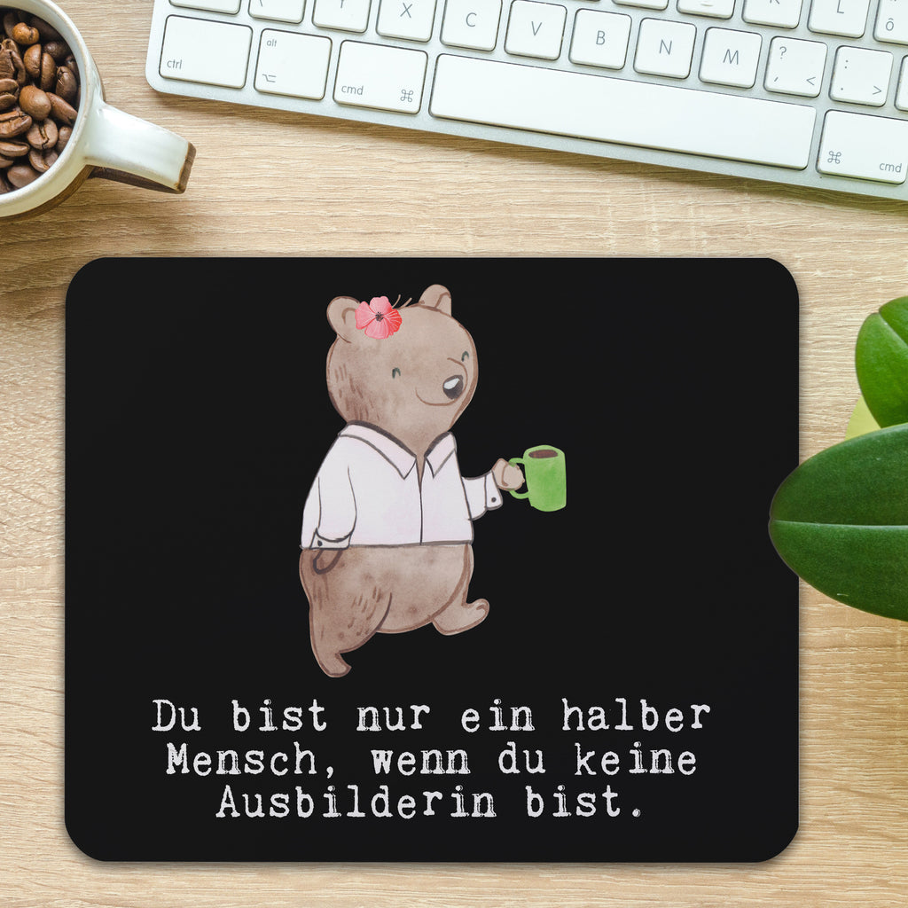 Mauspad Ausbilderin mit Herz Mousepad, Computer zubehör, Büroausstattung, PC Zubehör, Arbeitszimmer, Mauspad, Einzigartiges Mauspad, Designer Mauspad, Mausunterlage, Mauspad Büro, Beruf, Ausbildung, Jubiläum, Abschied, Rente, Kollege, Kollegin, Geschenk, Schenken, Arbeitskollege, Mitarbeiter, Firma, Danke, Dankeschön, Ausbilderin, Tutorin, Ausbilderprüfung