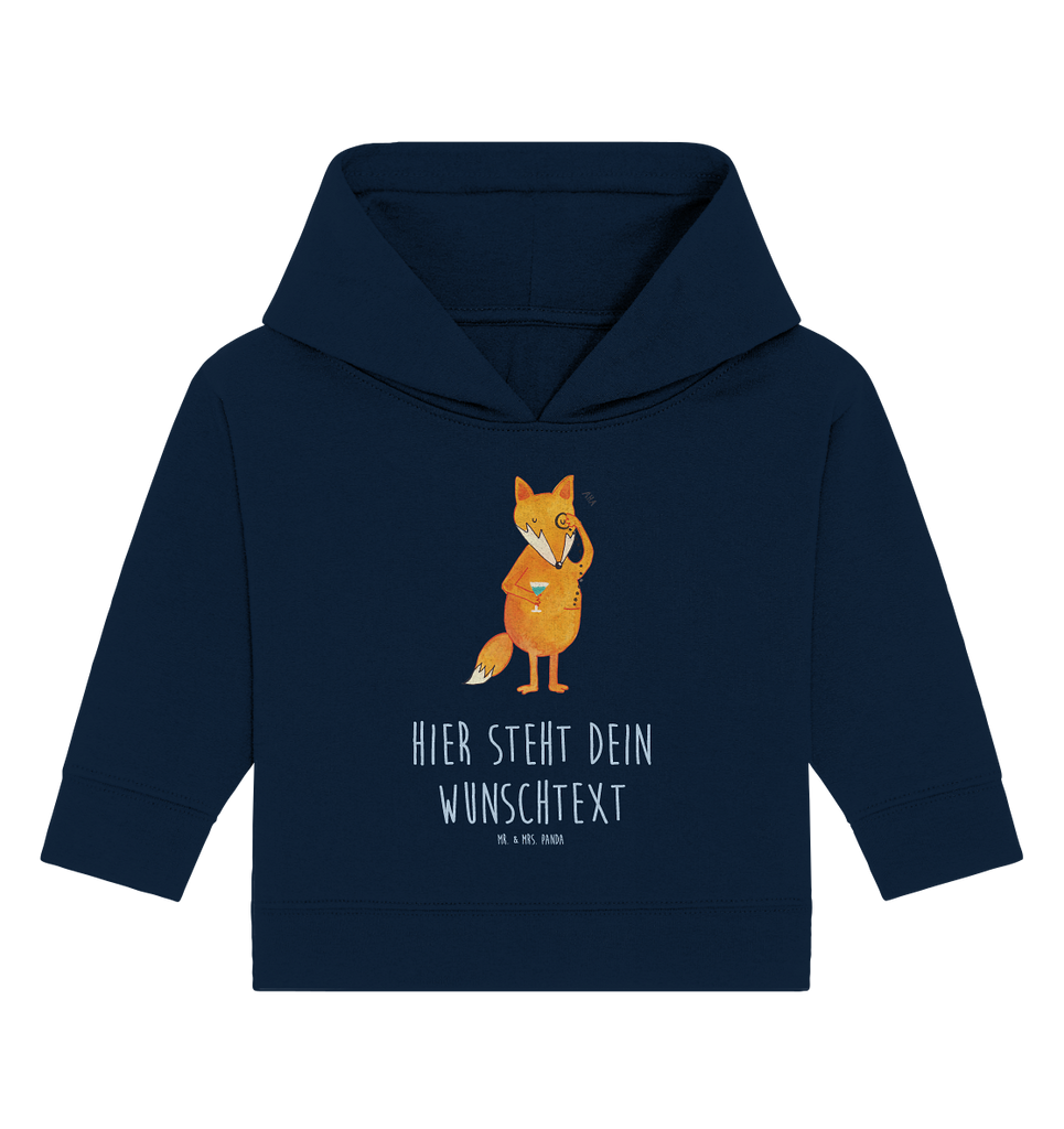 Personalisierter Baby Hoodie Fuchs Lord Personalisierter Baby Hoodie, Baby Hoodie mit Namen, Babyhoodie Wunschtext, Fuchs, Füchse, tröstende Worte, Spruch lustig, Liebeskummer Geschenk, Motivation Spruch, Problemlösung