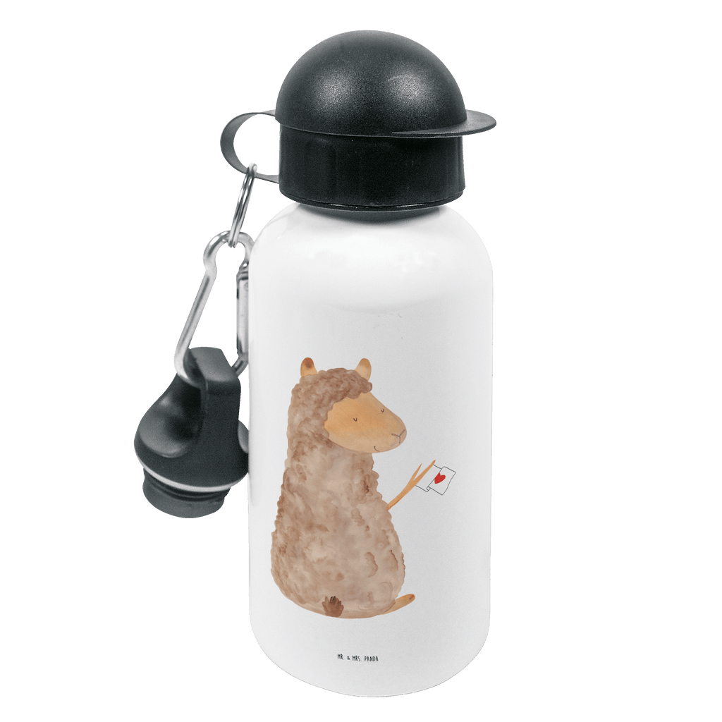 Kindertrinkflasche Alpaka Fahne Kindertrinkflasche, Kinder Trinkflasche, Trinkflasche, Flasche, Kinderflasche, Kinder, Kids, Kindergarten Flasche, Grundschule, Jungs, Mädchen, Alpaka, Lama, Alpakas, Lamas, Liebe