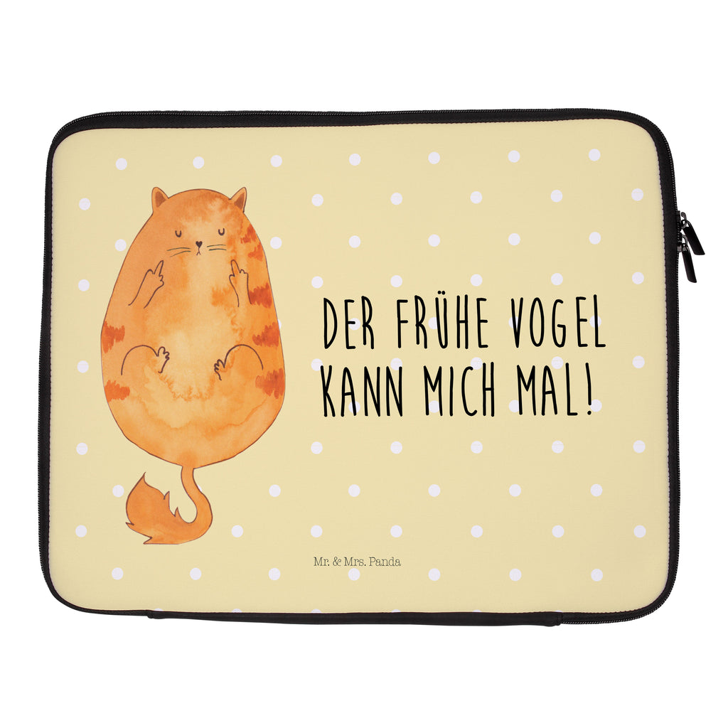 Notebook Tasche Katze Frühaufsteher Notebook Tasche, Laptop, Computertasche, Tasche, Notebook-Tasche, Notebook-Reisehülle, Notebook Schutz, Katze, Katzenmotiv, Katzenfan, Katzendeko, Katzenfreund, Katzenliebhaber, Katzenprodukte, Katzenartikel, Katzenaccessoires, Katzensouvenirs, Katzenliebhaberprodukte, Katzenmotive, Der frühe Vogel kann mich mal, Morgenmuffel, Frühaufsteher, Kaffee, Katzen, Kater, Mietze