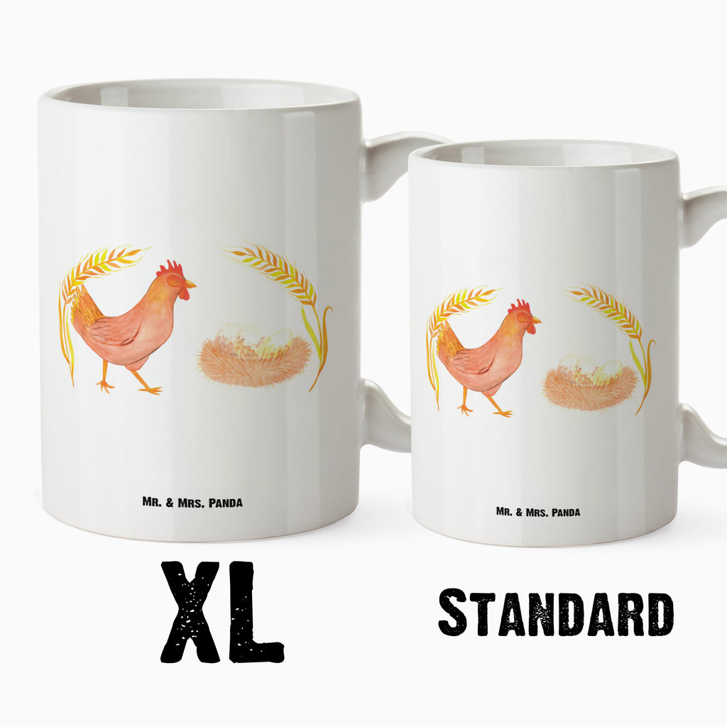 XL Tasse Huhn stolz XL Tasse, Große Tasse, Grosse Kaffeetasse, XL Becher, XL Teetasse, spülmaschinenfest, Jumbo Tasse, Groß, Bauernhof, Hoftiere, Landwirt, Landwirtin, Hahn, Henne, Hühner, Eier, Hof, Landleben, Motivation, Geburt, Magie, Spruch, Schwangerschaft