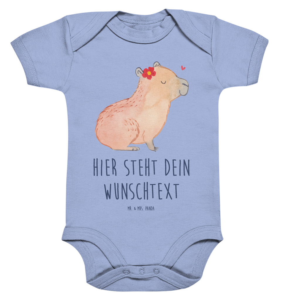 Personalisierter Baby Body Capybara Blume Personalisierter Baby Body, Personalisierte Babykleidung, Personalisierter Babystrampler, Personalisierter Strampler, Personalisierter Wickelbody, Personalisierte Baby Erstausstattung, Junge, Mädchen, Tiermotive, Gute Laune, lustige Sprüche, Tiere, Capybara