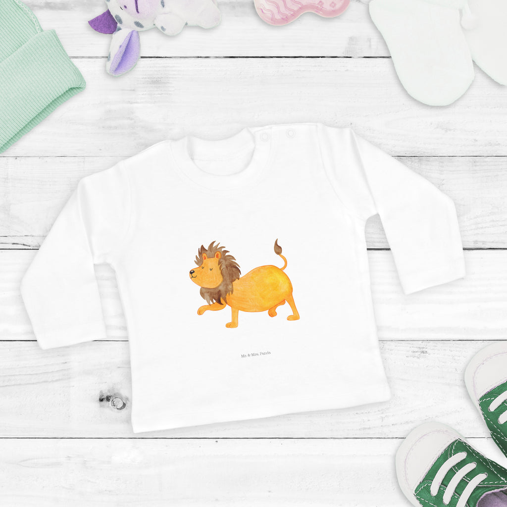 Baby Longsleeve Sternzeichen Löwe Mädchen, Jungen, Baby, Langarm, Bio, Kleidung, Longsleeve, Tierkreiszeichen, Sternzeichen, Horoskop, Astrologie, Aszendent, Löwe Geschenk, Löwe Sternzeichen, Geschenk Juli, Geburtstag Juli, Geschenk August, Geburtstag August, König der Tiere