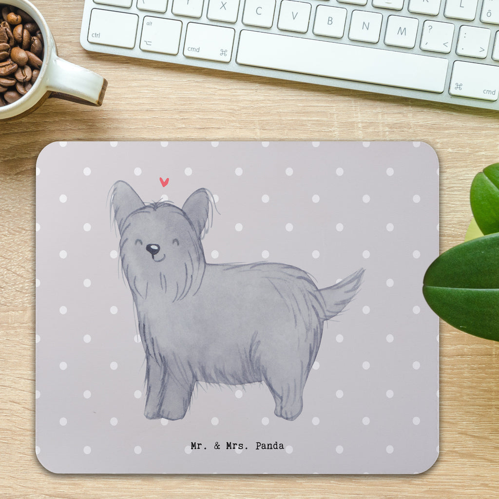 Mauspad Skye Terrier Lebensretter Mousepad, Computer zubehör, Büroausstattung, PC Zubehör, Arbeitszimmer, Mauspad, Einzigartiges Mauspad, Designer Mauspad, Mausunterlage, Mauspad Büro, Hund, Hunderasse, Rassehund, Hundebesitzer, Geschenk, Tierfreund, Schenken, Welpe, Skye Terrier, Terrier