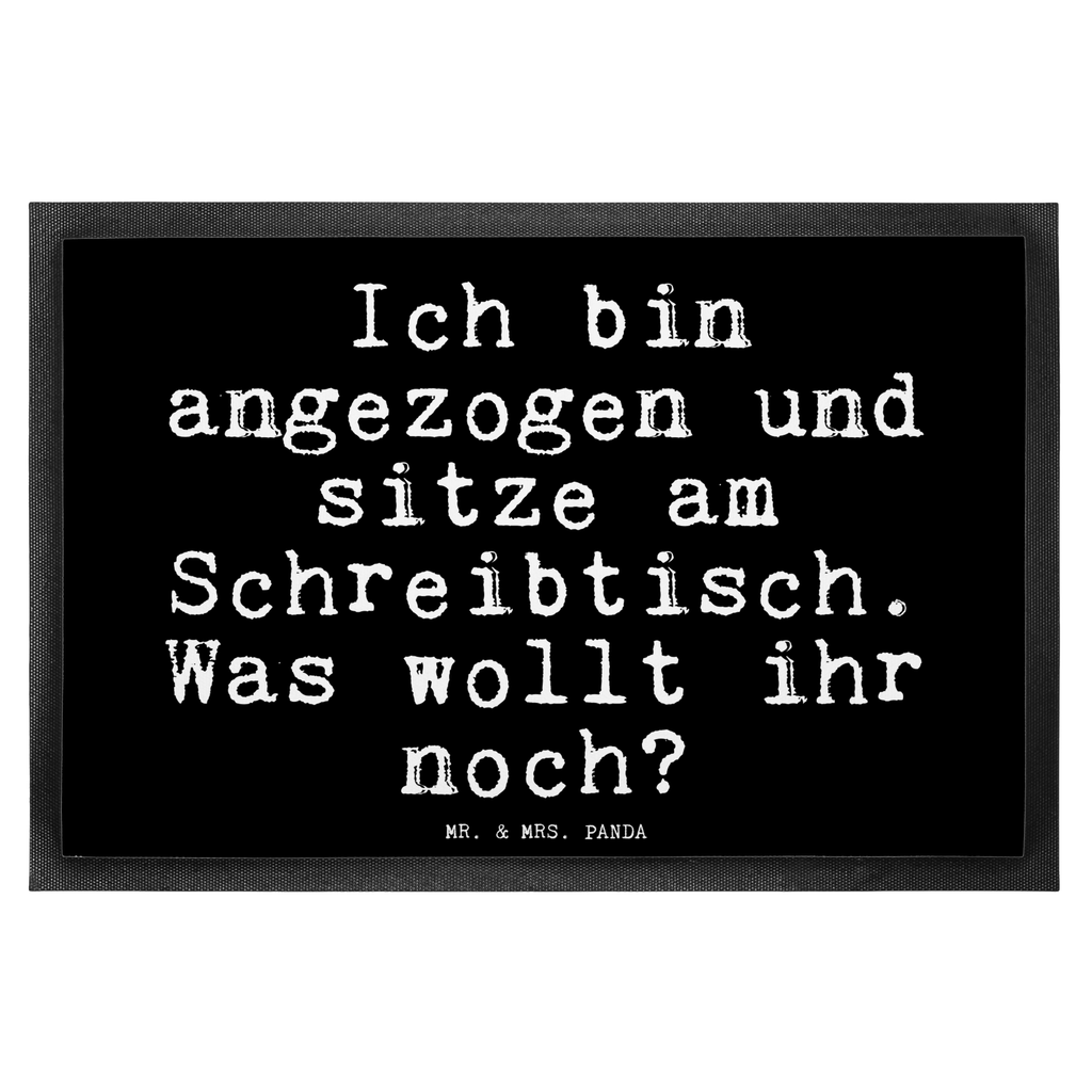 Fußmatte Fun Talk Ich bin angezogen und sitze am Schreibtisch. Was wollt ihr noch? Türvorleger, Schmutzmatte, Fußabtreter, Matte, Schmutzfänger, Fußabstreifer, Schmutzfangmatte, Türmatte, Motivfußmatte, Haustürmatte, Vorleger, Fussmatten, Fußmatten, Gummimatte, Fußmatte außen, Fußmatte innen, Fussmatten online, Gummi Matte, Sauberlaufmatte, Fußmatte waschbar, Fußmatte outdoor, Schmutzfangmatte waschbar, Eingangsteppich, Fußabstreifer außen, Fußabtreter außen, Schmutzfangteppich, Fußmatte außen wetterfest, Spruch, Sprüche, lustige Sprüche, Weisheiten, Zitate, Spruch Geschenke, Glizer Spruch Sprüche Weisheiten Zitate Lustig Weisheit Worte