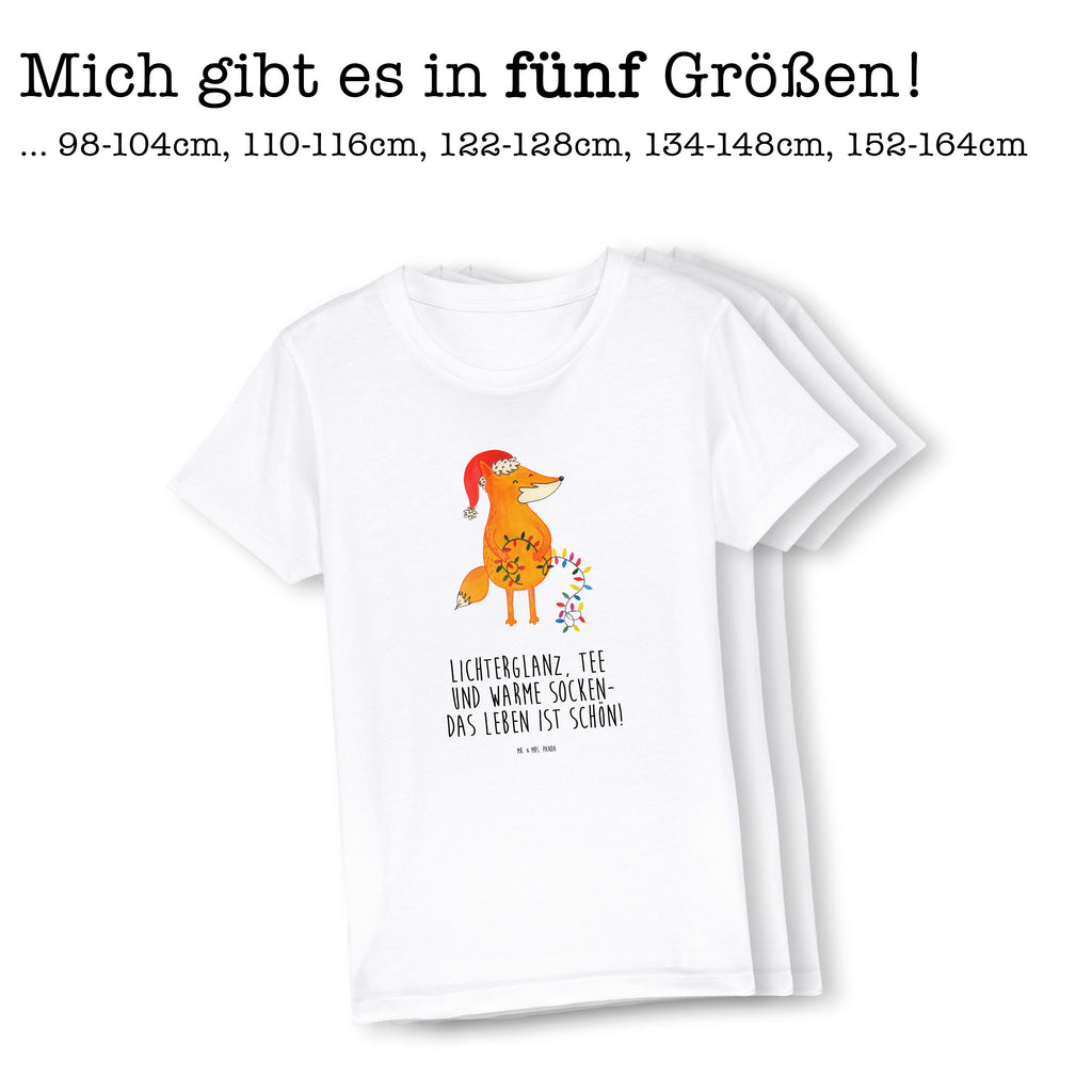 Organic Kinder T-Shirt Fuchs Weihnachten Kinder T-Shirt, Kinder T-Shirt Mädchen, Kinder T-Shirt Jungen, Winter, Weihnachten, Weihnachtsdeko, Nikolaus, Advent, Heiligabend, Wintermotiv, Fuchs, Füchse, Spruch schön, Geschenk Weihnachten, Weihnachtsmann, Weihnachtszeit