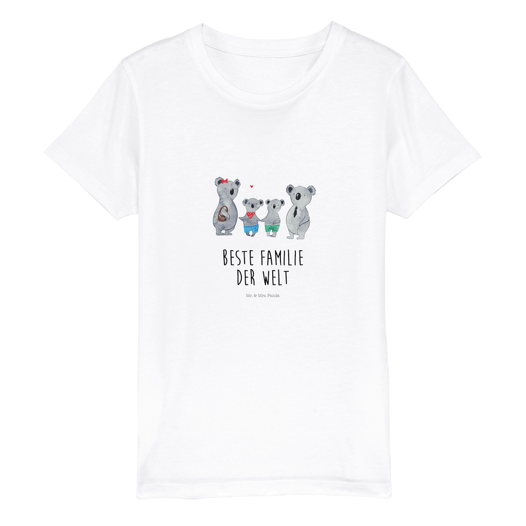 Organic Kinder T-Shirt Koala Familie zwei Kinder T-Shirt, Kinder T-Shirt Mädchen, Kinder T-Shirt Jungen, Familie, Vatertag, Muttertag, Bruder, Schwester, Mama, Papa, Oma, Opa, Koala, Koalabär, beste Familie, Familienzeit, Familienleben, Koalafamilie, Lieblingsfamilie