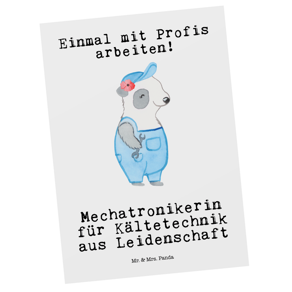 Postkarte Mechatronikerin für Kältetechnik aus Leidenschaft Postkarte, Karte, Geschenkkarte, Grußkarte, Einladung, Ansichtskarte, Geburtstagskarte, Einladungskarte, Dankeskarte, Ansichtskarten, Einladung Geburtstag, Einladungskarten Geburtstag, Beruf, Ausbildung, Jubiläum, Abschied, Rente, Kollege, Kollegin, Geschenk, Schenken, Arbeitskollege, Mitarbeiter, Firma, Danke, Dankeschön, Mechatronikerin für Kältetechnik, Gesellenprüfung