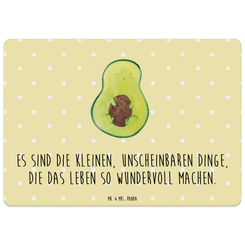 Tischset Avocado mit Kern Tischset, Tischuntersetzer, Platzset, Tischsets abwaschbar, Tischunterlage, Avocado, Veggie, Vegan, Gesund, Avokado, Avocadokern, Kern, Pflanze, Spruch Leben