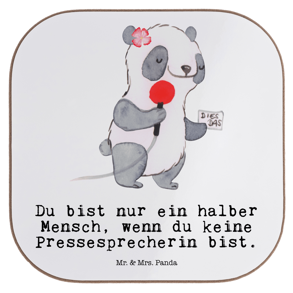 Quadratische Untersetzer Pressesprecherin mit Herz Untersetzer, Bierdeckel, Glasuntersetzer, Untersetzer Gläser, Getränkeuntersetzer, Untersetzer aus Holz, Untersetzer für Gläser, Korkuntersetzer, Untersetzer Holz, Holzuntersetzer, Tassen Untersetzer, Untersetzer Design, Beruf, Ausbildung, Jubiläum, Abschied, Rente, Kollege, Kollegin, Geschenk, Schenken, Arbeitskollege, Mitarbeiter, Firma, Danke, Dankeschön