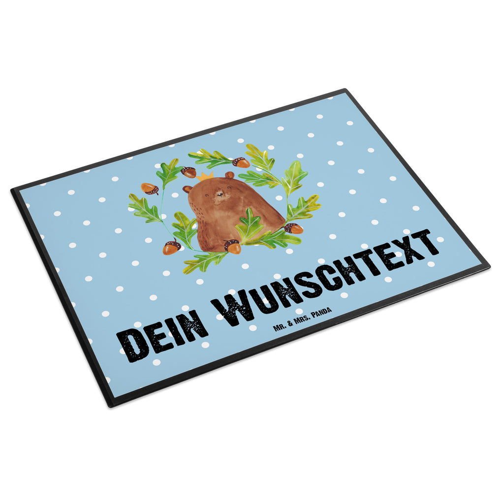 Personalisierte Schreibtischunterlage Bär König Personalisierte Schreibunterlage, Personalisierte Schreibtischauflage, Personalisierte Schreibtisch Unterlagen, Schreibunterlage mit Namen, Schreibtischauflage mit Namen, Schreibtisch Unterlagen mit Namen, Selbst gestalten, Namensaufdruck, Namenspersonalisierung, Bär, Teddy, Teddybär, Papa, Papa Bär, bester Vater, bester Papa, weltbester Papa, Vatertag, Vater, Dad, Daddy, Papi