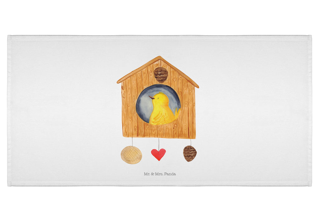 Handtuch Vogelhaus Home Handtuch, Badehandtuch, Badezimmer, Handtücher, groß, Kinder, Baby, Tiermotive, Gute Laune, lustige Sprüche, Tiere, Vogelhaus, Vogel, Home sweet Home, Einzug, Umzug, Geschenk, Einzugsgeschenk, Hausbau, Haus